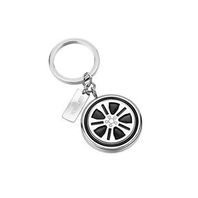Llavero Morellato Hombre Acero Inoxidable Plateado Rueda SU3091
