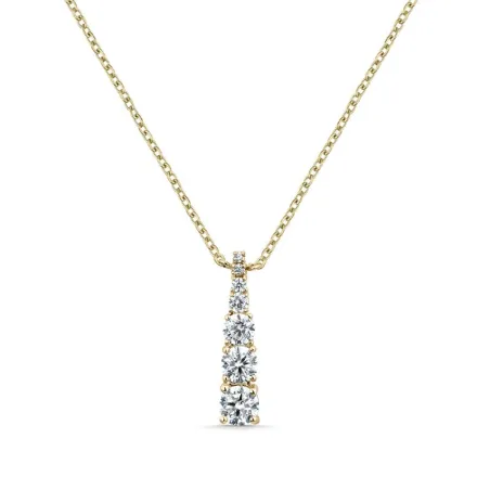 Gargantilla Litta Fiore Mujer Oro Amarillo y Circonitas LNL-201-001-UU