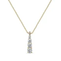 Gargantilla Litta Fiore Mujer Oro Amarillo y Circonitas LNL-201-001-UU