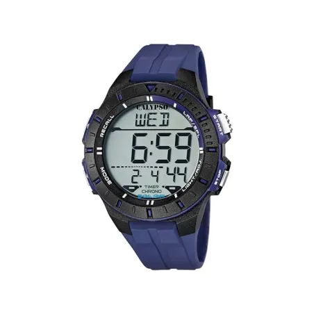 Reloj Calypso Hombre Digital Azul y Negro K5607/2