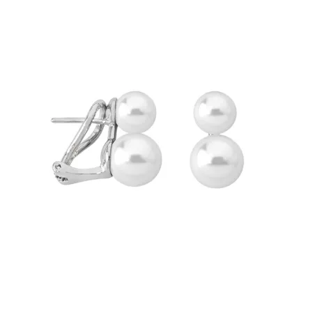 Pendientes Majorica Real Beauty Plata y Perlas 00346.01.2.000.010.1
