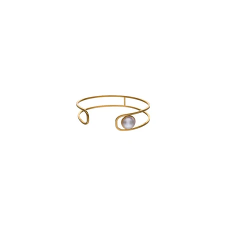Pulsera Majorica Plata Baño Oro y Perla 17181.01.1.B00.000.1