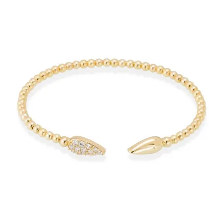 Pulsera Marina García Truco Plata Baño Oro y Circonitas Blancas 90682UD