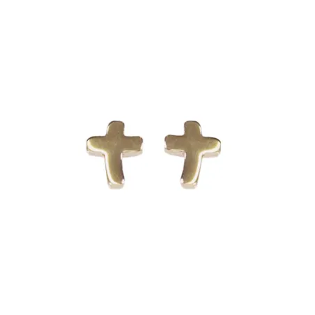 Pendientes ARXIS Cruz dorada.. 013202-2-1