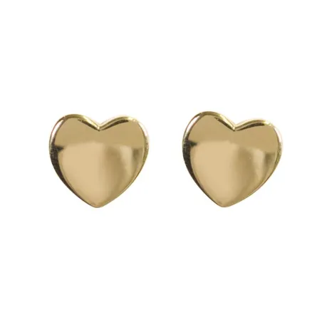 Pendientes señora ARXIS Corazón dorado
