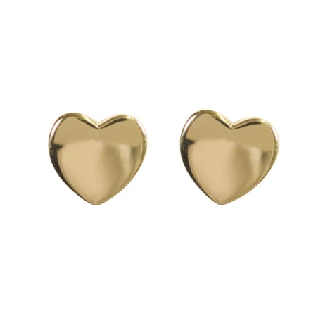 Pendientes señora ARXIS Corazón dorado