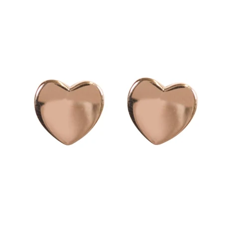 Pendientes señora ARXIS Corazón dorado