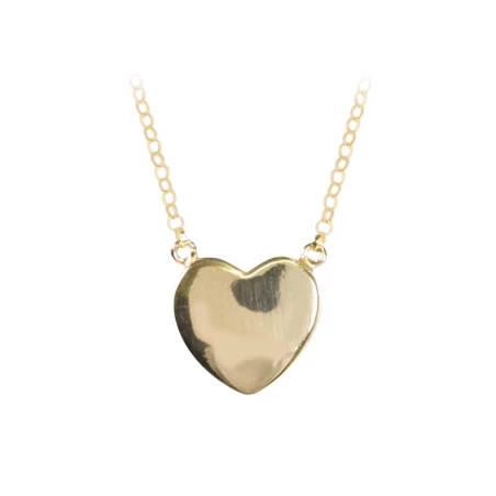 Gargantilla dorada ARXIS de plata Corazón.