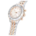 Reloj Swarovski Octea Plateado y Rosado Cronógrafo 5672937