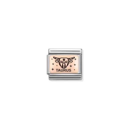 Composable Classic ZODIACO (IC) acero y oro 9k tauro