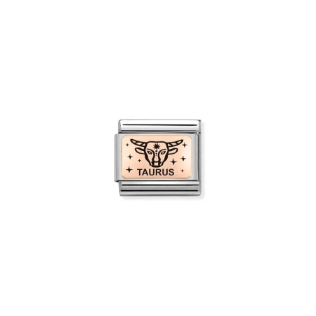 Composable Classic ZODIACO (IC) acero y oro 9k tauro