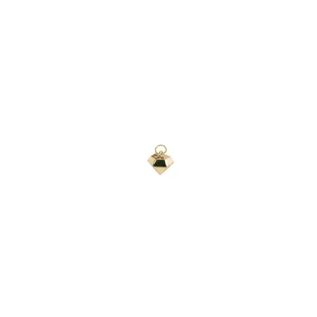 Charm Colgante Salvatore Diamante Plata Baño Oro 213CH164
