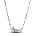 Gargantilla Pandora Love Escrito a Mano Brllante 393076C01