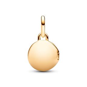 Charm Colgante Pandora Medalla Candado Baño Oro 763066C01 2