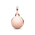 Charm Colgante Pandora Rosado Medalla Candado 783066C01
