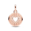 Charm Medallón Pandora Me Corazones 783080C01