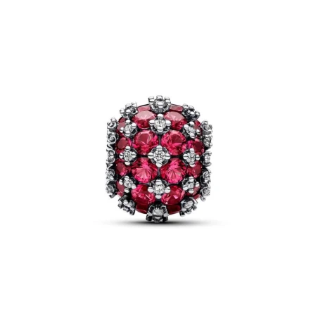 Charm Pandora Redondo Brillante Pavé Rosa 792630C03