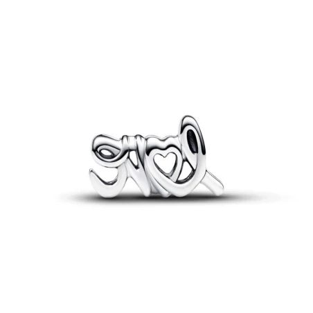 Charm Pandora LOVE escrito a mano 793055C00