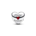 Charm Pandora Corazón Mickey Mouse & Minnie Mouse Disney 793092C01