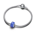 Charm Pandora Mini Cristal Murano Azul 793105C00