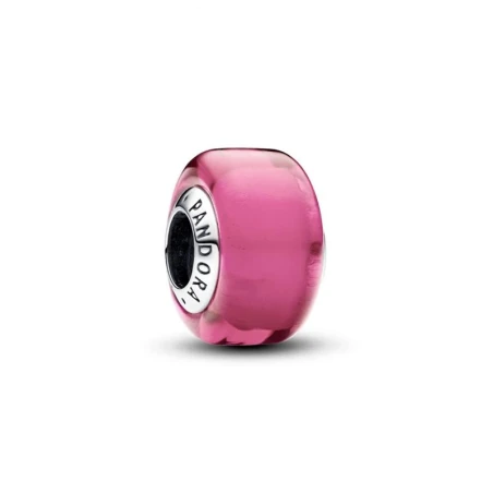 Charm Pandora Mini Cristal Murano Rosa 793107C00