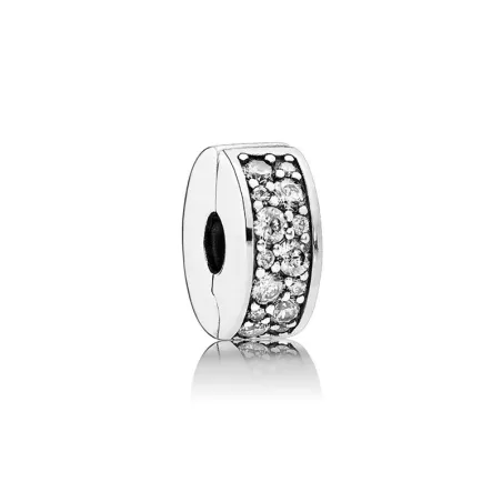 Clip PANDORA Elegancia Brillante Mosaico CIRCONITA transparente