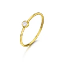 Anillo Mujer LeCarré oro amarillo con diamante  GA014OA