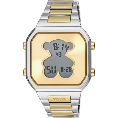 Reloj TOUS D-Bear Platedo y dorado Digital Mujer 3000134600