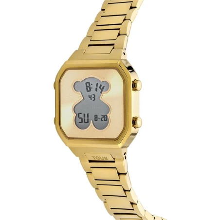 Reloj TOUS D-Bear Dorado Digital Mujer 3000134300