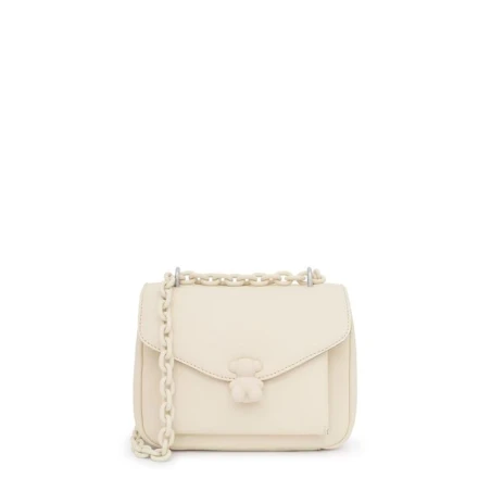 Bandolera TOUS Bold Bear Beige Pequeña 2002040101