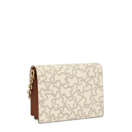 Bandolera TOUS Kaos Icon Beige Mediana 2001799504