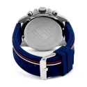Reloj Tommy Hilfiger Decker Azul y Plateado Multifunción Hombre 1791476