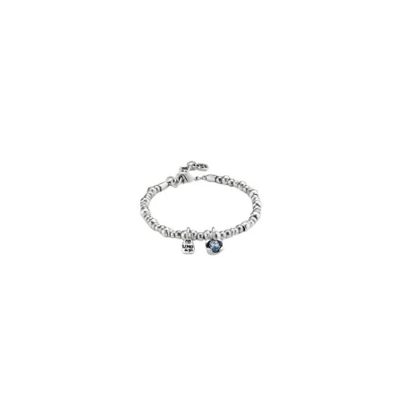 Pulsera UNOde50 Attractive Baño Plata y Cristal Azul PUL2376AZUMTL0M