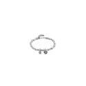 Pulsera UNOde50 Attractive Baño Plata y Cristal Azul PUL2376AZUMTL0M