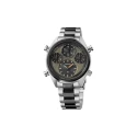Reloj Seiko Prospex Speedtimer Solar Plateado, negro y gris Cronógrafo Hombre SFJ005P1