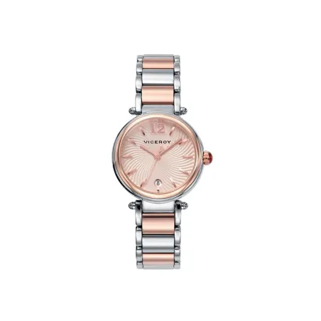 Reloj Viceroy Mujer Penélope Cruz Plateado y Rosado Analógico 471054-95