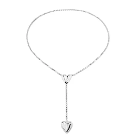Gargantilla UNOde50 Cupido Baño Plata COL1884MTL0000U