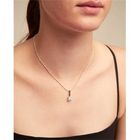 Collar UNOde50 Divine Baño Oro y Circonita Blanca COL1916BLNORO0U 2