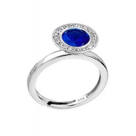 Anillo Lotus Silver Mujer Plata Azul LP1702-3/6