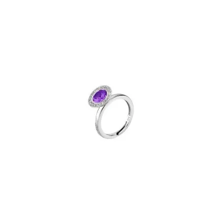 Anillo Lotus Silver Mujer Plata Amatista LP1703-3/2