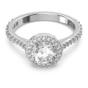 Anillo Swarovski Constella Baño Rodio y Cristales Blancos 5642624