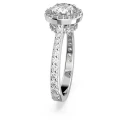 Anillo Swarovski Constella Baño Rodio y Cristales Blancos 5642624