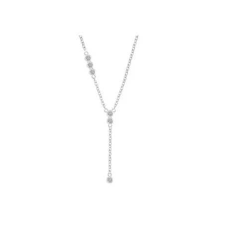 Gargantilla Lotus Silver Pure Essential Plata y Circonitas Blancas LP3733-1/1