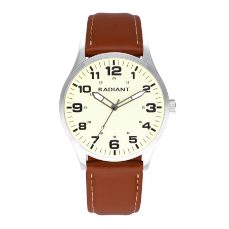 Reloj Radiant Henniker Hombre Marrón y Amarillo Analógico RA590604