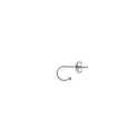 Pendiente Suelto Mujer Salvatore Miscellany Aro Plata Baño Rodio 213CH001