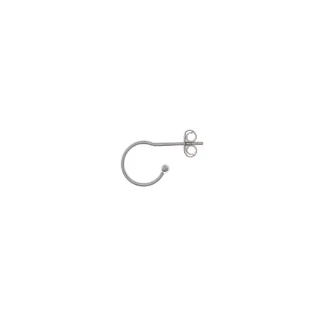 Pendiente Suelto Mujer Salvatore Miscellany Aro Plata Baño Rodio 213CH003