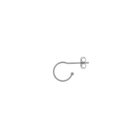 Pendiente Suelto Mujer Salvatore Miscellany Aro Plata Baño Rodio 213CH003