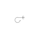 Pendiente Suelto Mujer Salvatore Miscellany Aro Plata Baño Rodio 213CH003