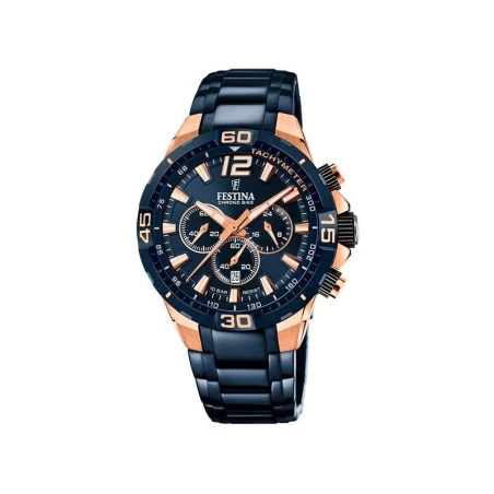 Reloj Festina Special Editiong Azul y Rosado Cronógrafo Hombre F20524/1