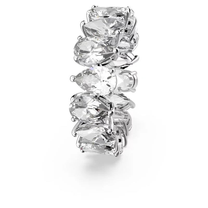 Anillo Swarovski Victoria Baño Plata y Cristales Lágrima 5572825